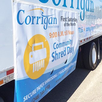 Corrigan Records Community Shred Day