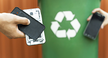 Environmentally friendly electronics recycling